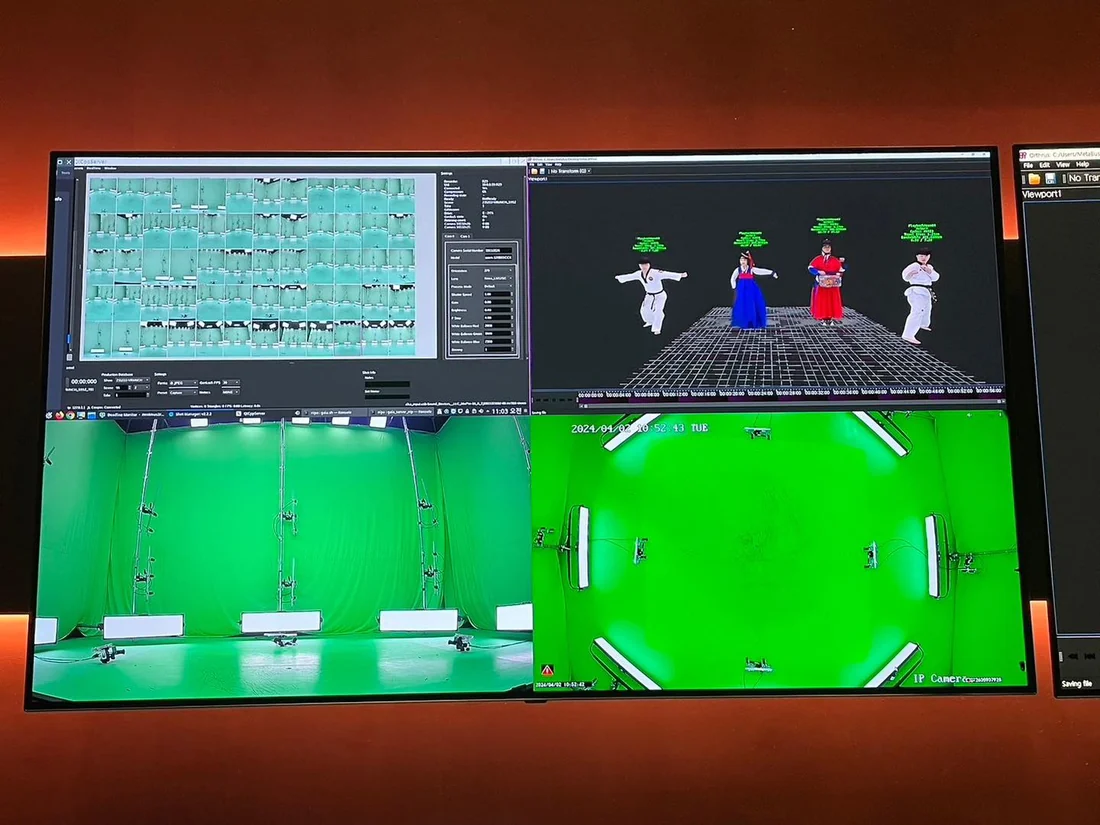 Visual for this record: The brain bar runs the render, tracking and LED systems on set