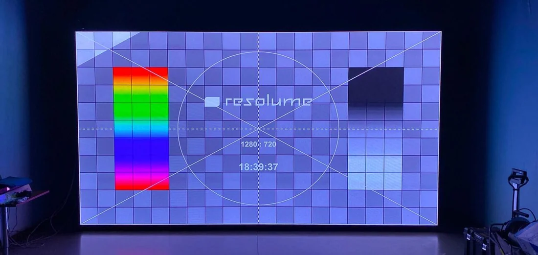 Visual for this record: On an LED wall the DIT's color checks become continuous work