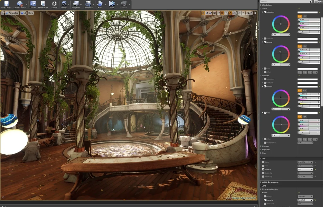 Visual for this record: ILM's virtual art department moves set design into Unreal Engine early