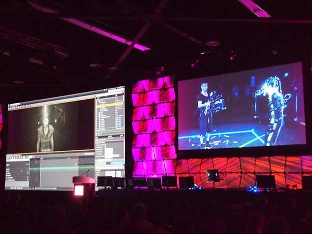 Visual for this record: SIGGRAPH's live showcase covers filmmaking tech, not just games
