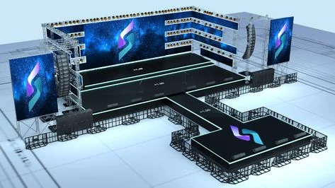 Visual for this record: Trilith's volume opened as Prysm Stage and now runs as Lux Stage